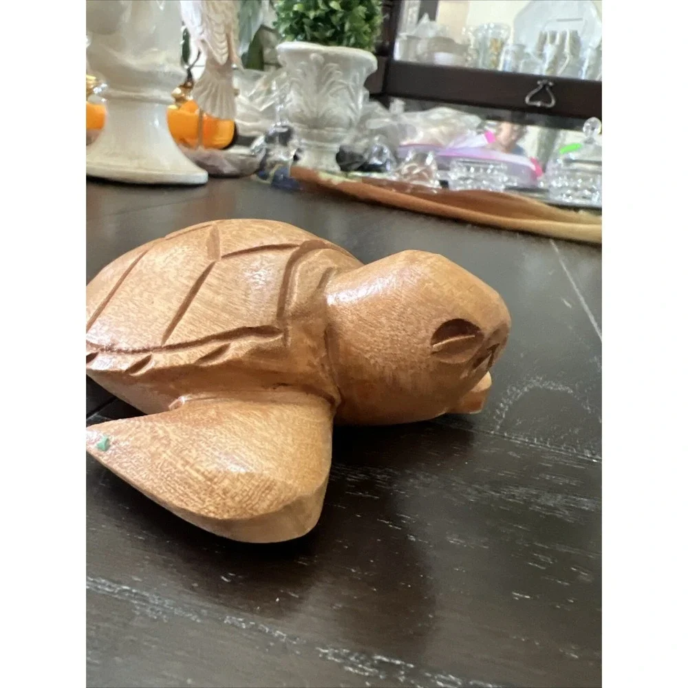 Wood Carved Turtle 5